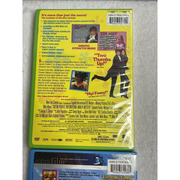 Austin Powers: International Man of Mystery & Goldmember Mike Myers DVD NEW - Picture 5 of 9
